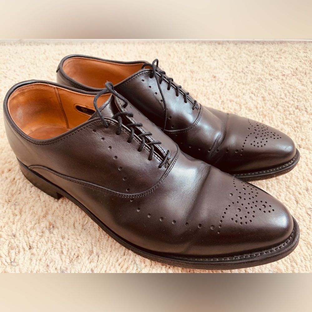 Allen Edmonds Black Oxford Shoes